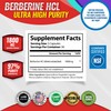 Toplux Berberine Supplement 1800mg - Berberine HCL 97% Tested Ultra