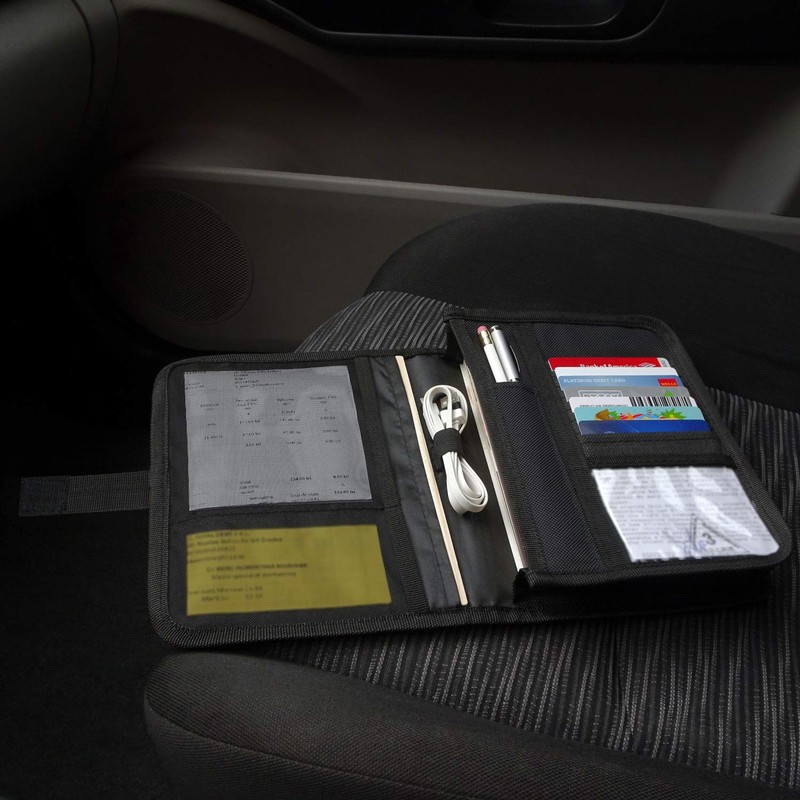 Glove Box Compartment Organizer - Car Document Holder - Owner