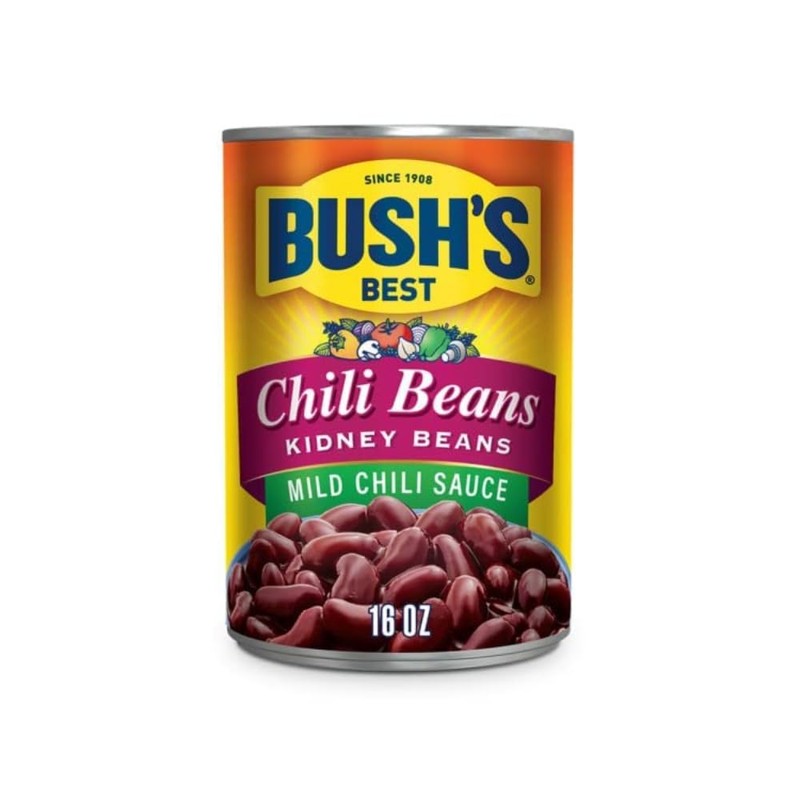 Bush Best Chili Bean Md Kidney, 16 Ounce (Pack of