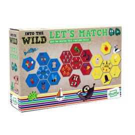 Shuffle Into The Wild Let's Match - Have Fun Creating These 5 Matching Puzzles, For 2-4 Players, Suitable For Ages 3+
