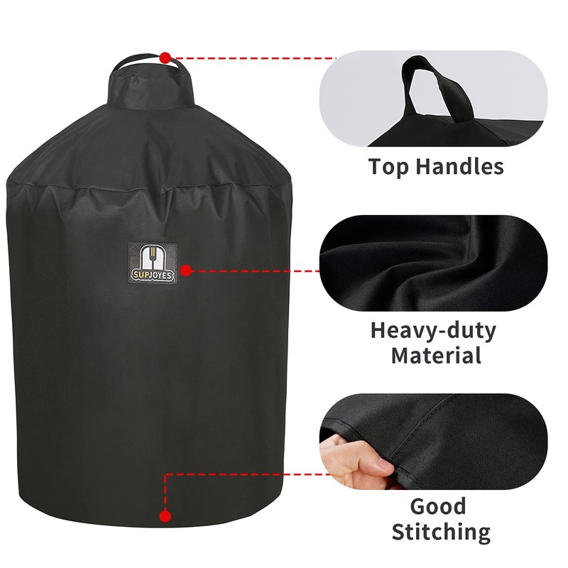 SUPJOYES Cover for Large Green Egg, Grill Accessories for Large
