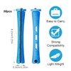 WeddHuis Pack of 50 Small Perm Rollers, Perm Set Complete