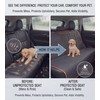 Waterproof Dog Car Seat Cover for Pet Travel – Convertible