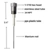 Powered Anode Rod for Water Heater Tank, Electrical Titanium Anode