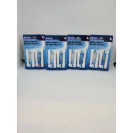 Precision Clean Replacement Brush Heads. Pack Of  4 x Lot Of 4 = 16 Brush Heads.