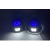 Elite Entertainment 2 Speakers Blue LED w/ Step Light Black