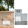 PATIKIL 10x10" Attic Vent Soffit Vent, 2 Pcs Aluminum Alloy