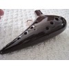 Utopia Ceramic Ocarina Dark Coffee -- Alto C Key High