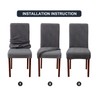 YUEANG Dining Chair Covers, Chair Covers for Dining Room Stretch