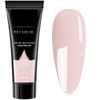 Light Pink Nail Builder Gel Nail Extension Clear Coffee Nail