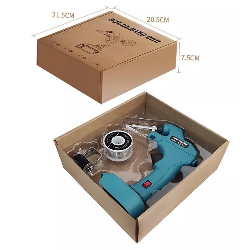 Moreco Energy 18-24V CORDLESS Solder gun, Kit 60W