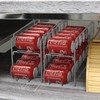 2 Pack - Simple Houseware Stackable Front Loading Beverage Can