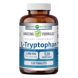 Amazing Nutrition L-Triptófano 1000 mg – 120 Tabletas