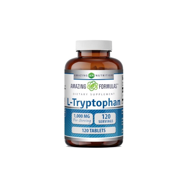Amazing Nutrition L-Triptófano 1000 mg – 120 Tabletas