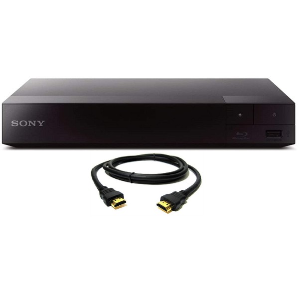SONY BDPS1700 Wired Streaming Blu-Ray Disc Player with 6ft High Speed HDMI Cable (Renewed)