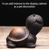 EAEDMY Purple Sand Tea Pet Angry Cat Bat Tortoise Puppy