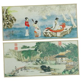 ABOOFAN 2Pcs Thick Absorbent Tea Towel Chinese Style Teapot Mat for Kitchen Utensils Multi Use Dish Towel Water Absorbent Pad for Home Restaurants and Tea Houses