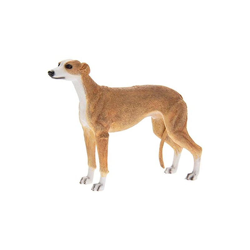 The Leonardo Collection Greyhound (Tan) Dog Studies Standing Ornament Figurine,