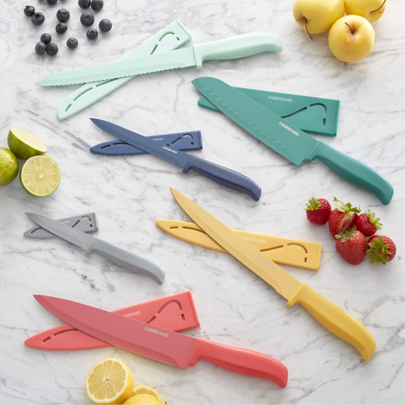 Farberware - 5272030 Farberware Resin Cutlery Set, Assorted, Pastel Cool,