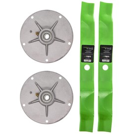 8TEN Spindle Mulching Blade Kit for Murray 40 inch Cut Deck 40508x92E Lawn Tractors 492574MA