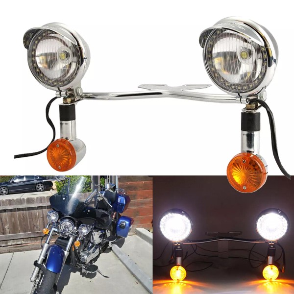 Unbranded Passing Turn Signals Lamp Driving Fog Spot Light Bar