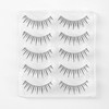Koommon Natural False Eyelashes, Transparent Axis False Eyelashes, Handmade Upper