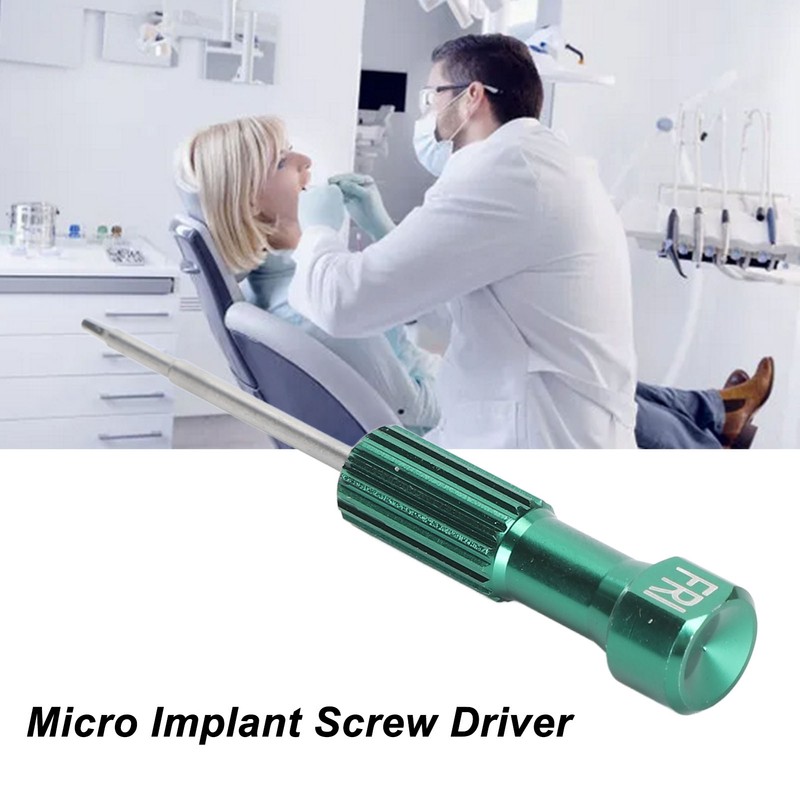 Micro Implant Screw Driver Heat Resistant Stainless Steel Professional Dentistry