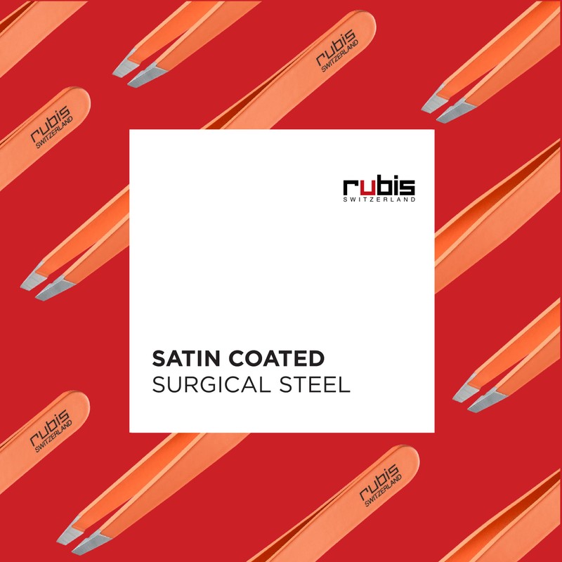 Ruby Switzerland Tweezer Classic Satin Orange