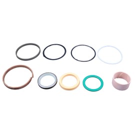 SUKATC Hydraulic Seal Kit Swing Cylinder 3-1/2" Compatible with Case 580K 580 Super K Super K 580SK