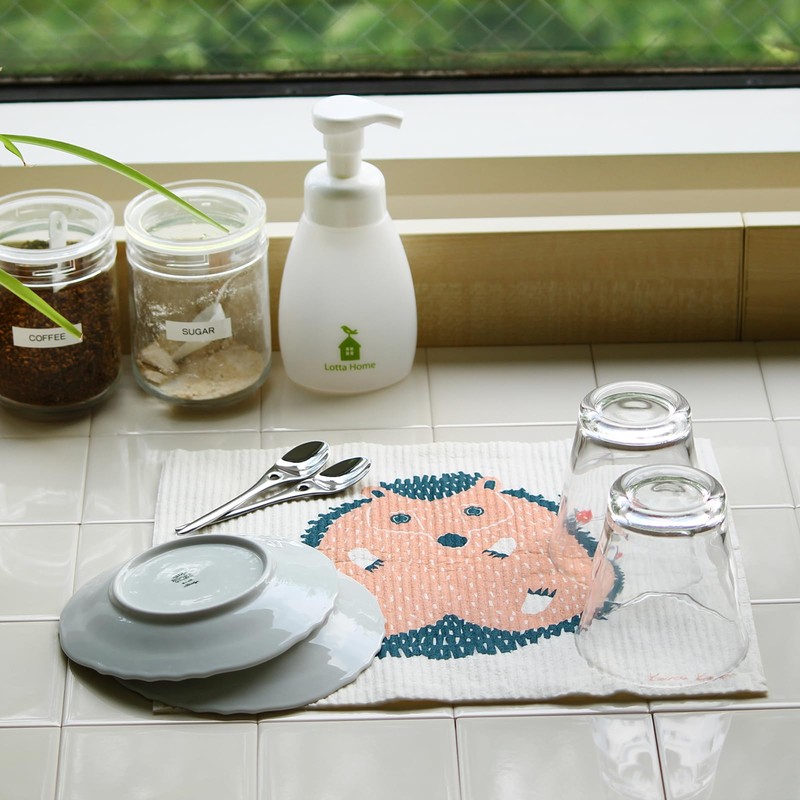 Econfort House Kata Kata Hedgehose, Water Absorbent, Quick Drying, Draining,