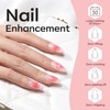 Modelones 8-in-ONE Builder Naill Gel, 6 Colors Pink Clear Builder
