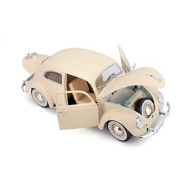 Bburago 15612029W - Gold 1:18 VW Käfer (1955), beige