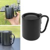 Stainless Steel Water Cup Double Layers Slip Resistant Practical Insulated