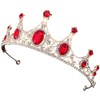 minkissy Rhinestone Crown Wedding Headband Birthday Princess Tiaras Hair Accessories
