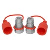 2 Pack - 1/2" Ag ISO 5675 Hydraulic Quick Connect