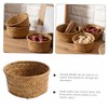ABOOFAN Woven Storage Basket Multi Functional Wear Resistant Fruit and