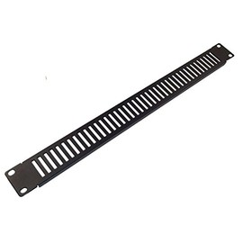 1U Vented Blank Panel - Rack Mount Blanking Plate For 19 Inch Cabinets and Racks
