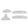 Block Off Plates Kit Aluminum Alloy Exhaust Intake Off Plate