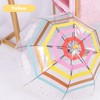Transparent Umbrella Cartoon Long Handle Umbrella For Children