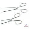Importeek Pinzas Tenazas Acero Inoxidable Ensalada Hielo Pan Mediano