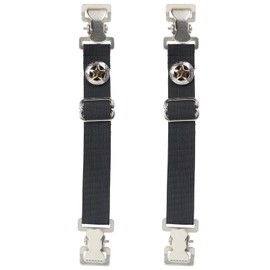 Dream Apparel 2PCS Elastic Boot Straps Adjustable Boot Clips Pant Clips Stirrups Leg Straps for Biker Women Men Motorcycle, Western Texas Star