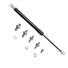 TSUBASA Damper Modify for Jeep Gladiator JT 2019-2025 Rear Door Tailgate Slow Down Lift Support Gas Struts Shock Absorber Car Parts Accessories 1pc (Normal Black)