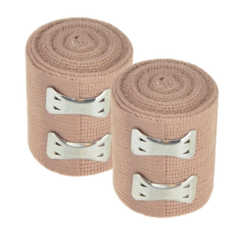Dealmed 2" Elastic Bandage Wrap with Clip Closure – 10