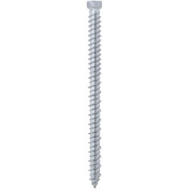 Bricoleva.it Set of 100 Direct Anchoring Screws for Concrete, Wall without Dowels, Torx, Turbo for Concrete - TC Cylindrical Head, 7.5 x 120 mm