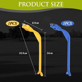 CQQNIU 2 Pcs Golf Swing Correction Tools, Posture Corrector, Golf Training Aids, Golf Accessories