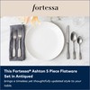 FORTESSA Ashton 18/10 Stainless Steel Flatware, 5 Piece Place Setting