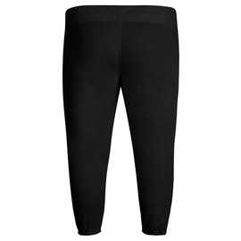 WEARCOG Youth Knicker Softball Pants for Girl's | Black Baseball Pants | Large Size