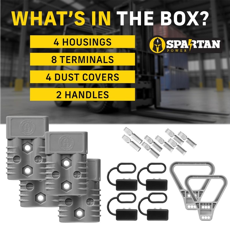 Spartan Power 600 Volt 175 Amp 4 AWG Quick Connect
