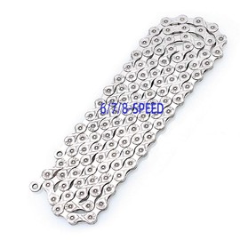 BeiLan 116 Links Bicycle Chain 6/7/8 Speed