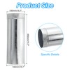 PATIKIL 6" Inch Galvanized Duct, 15.7" Inch Long Furnace Pipe,